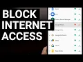 How to Block Internet Access to an Android Application No Root