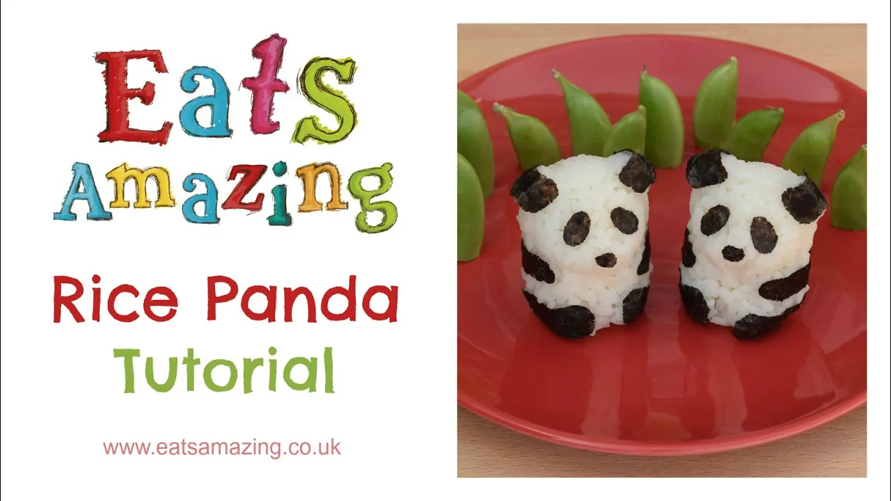 Fun Food Tutorial - How to Make Rice Pandas