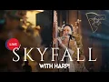 Download Lagu ANGELA JULY - SKYFALL (ADELE) | Live Performance with Harp!