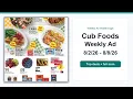 Cub Foods Weekly Ad 26 - 26 Best Deals