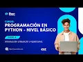 CLASE 02 - PROGRAMACION EN PYTHON NIVEL BASICO AGO 03-2026