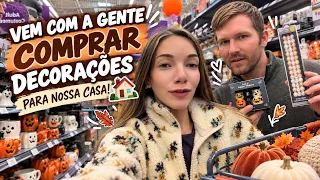 #vlog VEM COM A GENTE COMPRAR DECORAÇÕES PARA NOSSA CASA! | VLOG NOS EUA 🇺🇸