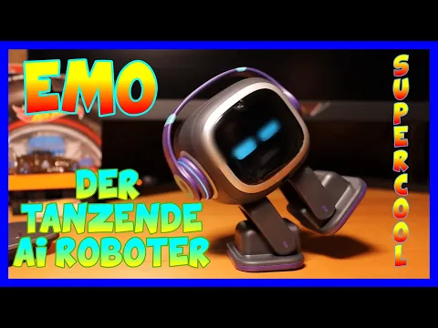 Download MP3 Super cool und süß. Emo der tanzende AI Roboter.  EMO von Living.AI unboxing und kleines Review