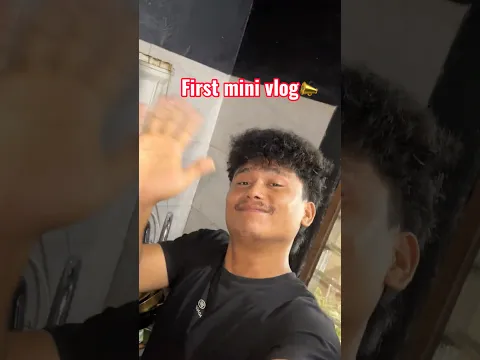 Mero pailo mini vlog pani aayo hai ?? #minivlog #funny #short