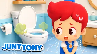 Preciso Ir ao Banheiro! 🚽 e Mais Músicas Infantis | JunyTony em Português