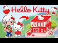 Building Aesthetic Neat Street Apartment for HELLO KITTY Toca Boca House Ideas Toca Life World
