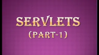Servlet Part 1 Basics of Servlet Difference between CGI Servlet Servlet API servlets cgi