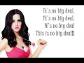 Katy Perry - This is how we do (Lyrics)