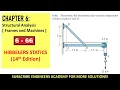 6-66 Structural Analysis Chapter 6 Frames and Machines Hibbeler Statics 14th Engineers Academy