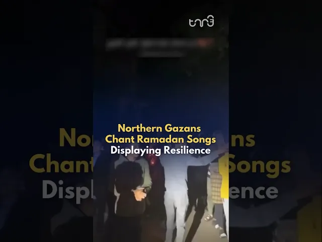 ⁣G@zans sing Ramadan songs as a symbol of resilience following over six months of Israeli aggression.