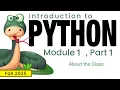 Python Fall 2025 Module 1-1 About the Class