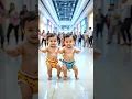 Download Lagu Twin Babies Dancing in Mall with Puppy 😍 | Cute Baby Dance with Moms | Viral Baby Video 2025