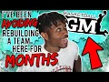 I ve been avoiding rebuilding a team here for month