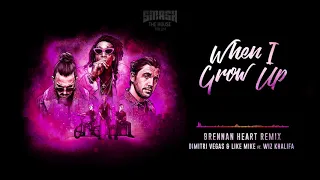 Download Dimitri Vegas \u0026 Like Mike ft. Wiz Khalifa - When I Grow Up (Brennan Heart Remix) MP3
