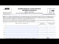 IRS Form 8995 walkthrough Qualified business Income Deduction - Simplified Computation