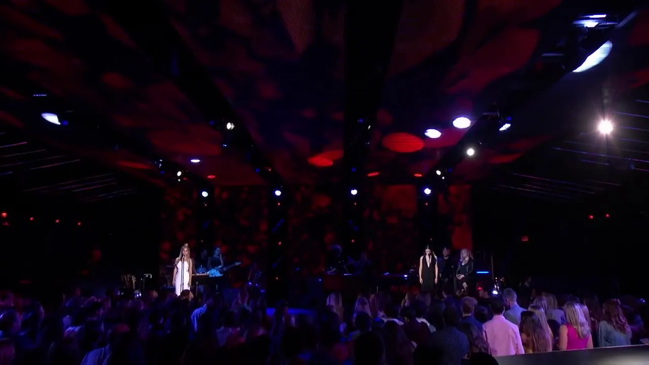 Jurnee & Lea Michele Sing "Run To You"