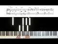コントラスト / TOMOO TVアニメ『アオのハコ』第2クールのエンディングテーマ 楽譜付きピアノカバー