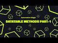 Uipath Practical Interview Question Episode - 4 DataTable Methods Part