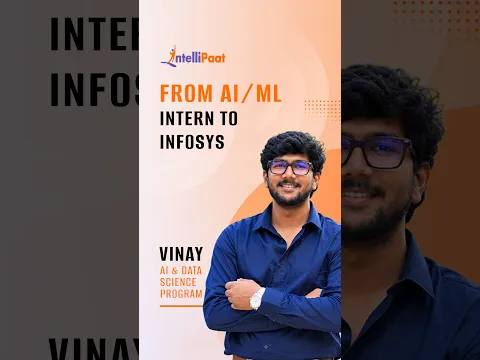 From AI/ML Intern to Infosys 🚀 | AI/ML Career Journey | Intellipaat Success Story #shorts