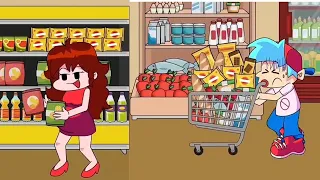 girlfriend eats a lot friday night funkin animation fnf