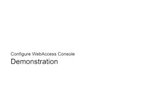 GroupWise WebAccess Console