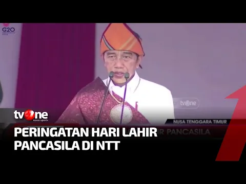 Presiden Pimpin Upacara Peringatan Hari Lahir Pancasila di NTT