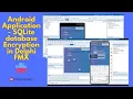 Android application - Delphi FMX