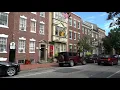 A Brief View of Pine and Spruce Streets in Philadelphia