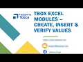 Tosca Tutorial Lesson 20 - Create Open Modify Delete Excel Workbook Excel Engine