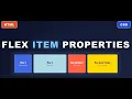 Flex Item Properties CSS Flexbox Tutorial for Beginners