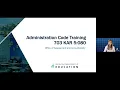 Administration Code - Module Three