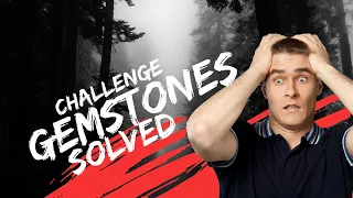 Gemstones challenge solved with JavaScript