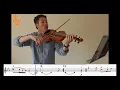 "Sicilienne" ABRSM Grade 5 Violin Exam B6 | Play along