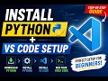 VS Code Python Setup Tutorial Best Coding Environment