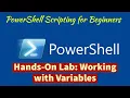 Module 07-Hands-On Lab Working with Variables in Windows PowerShell