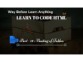 How to make a Website Basic Html Tutorial for Beginners - Nesting of Tables