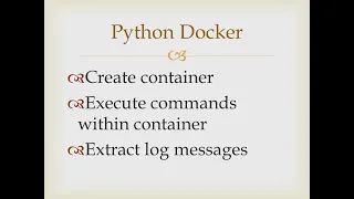 Python-Docker How to run postgres within container capture logs for postgres container - Part2