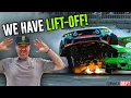Download Lagu James Deane's Mustang Goes Airborne At Formula Drift New Jersey
