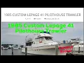 Download Lagu SOLD 1985 Custom Long range Lepage 41' Pilothouse Trawler for sale
