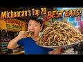 Top 20 BEST TACOS LOCAL EATS in Michoacan Mexico Ultimate Food Tour