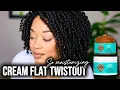 Moisturizing Hydrated Curls 3 days later Flat Twist Out for Natural Type 4 Hair ft CurlDaze