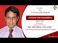 For loop with program Python Programming Lecture 02 By Mr Beerbal Solanki AKGEC