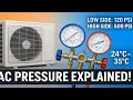 AC Refrigerant Pressure Explained In 2 Minutes Low Side High Side Refrigerant Pressure Reading