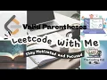 Valid Parentheses - Leetcode 20