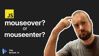 JavaScript MouseOver vs MouseEnter