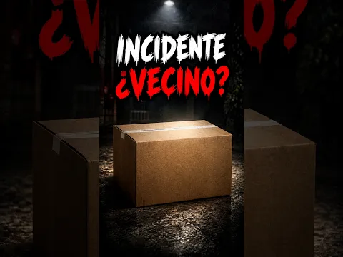 ACEPTÉ un paquete de mi vecino YOUTUBER y lo que pasó fue ATERRADOR 💀 #roblox #horror #terror #viral
