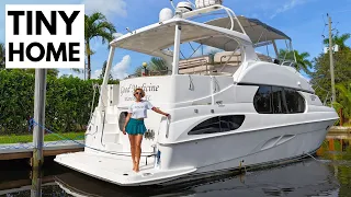 ONLY $239,950 Yacht-Home!🤩 2004 Silverton 43 Aft Cabin Motor Yacht Tour