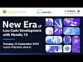 New Era of Low Code Development with Mendix 10
