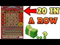 20 LOTERIA SCRATCH OFFS IN A ROW - FLORIDA LOTTERY TICKETS