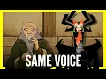 Aku and Uncle Iroh have the same voice so I switched them